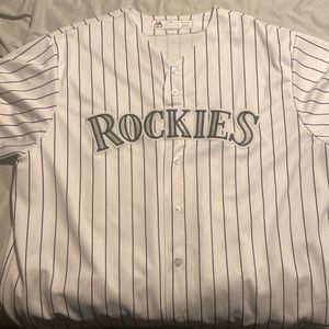Rockies baseball jersey